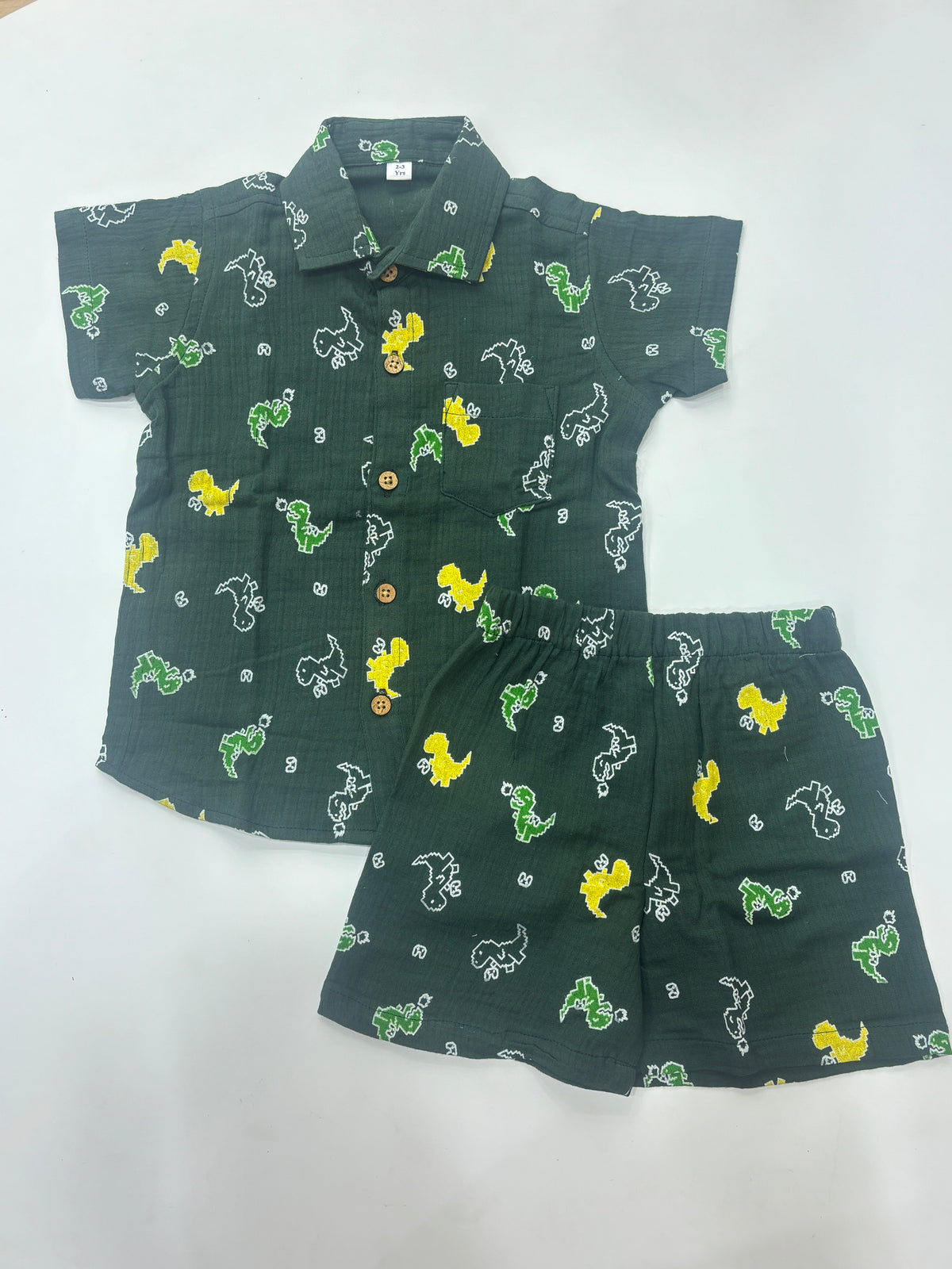 Kids Dinosaur Printed Co-Ord Set