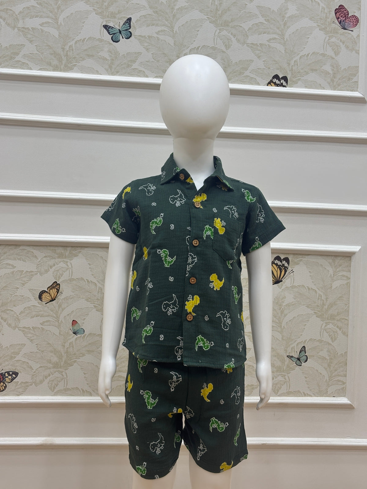 Kids Dinosaur Printed Co-Ord Set
