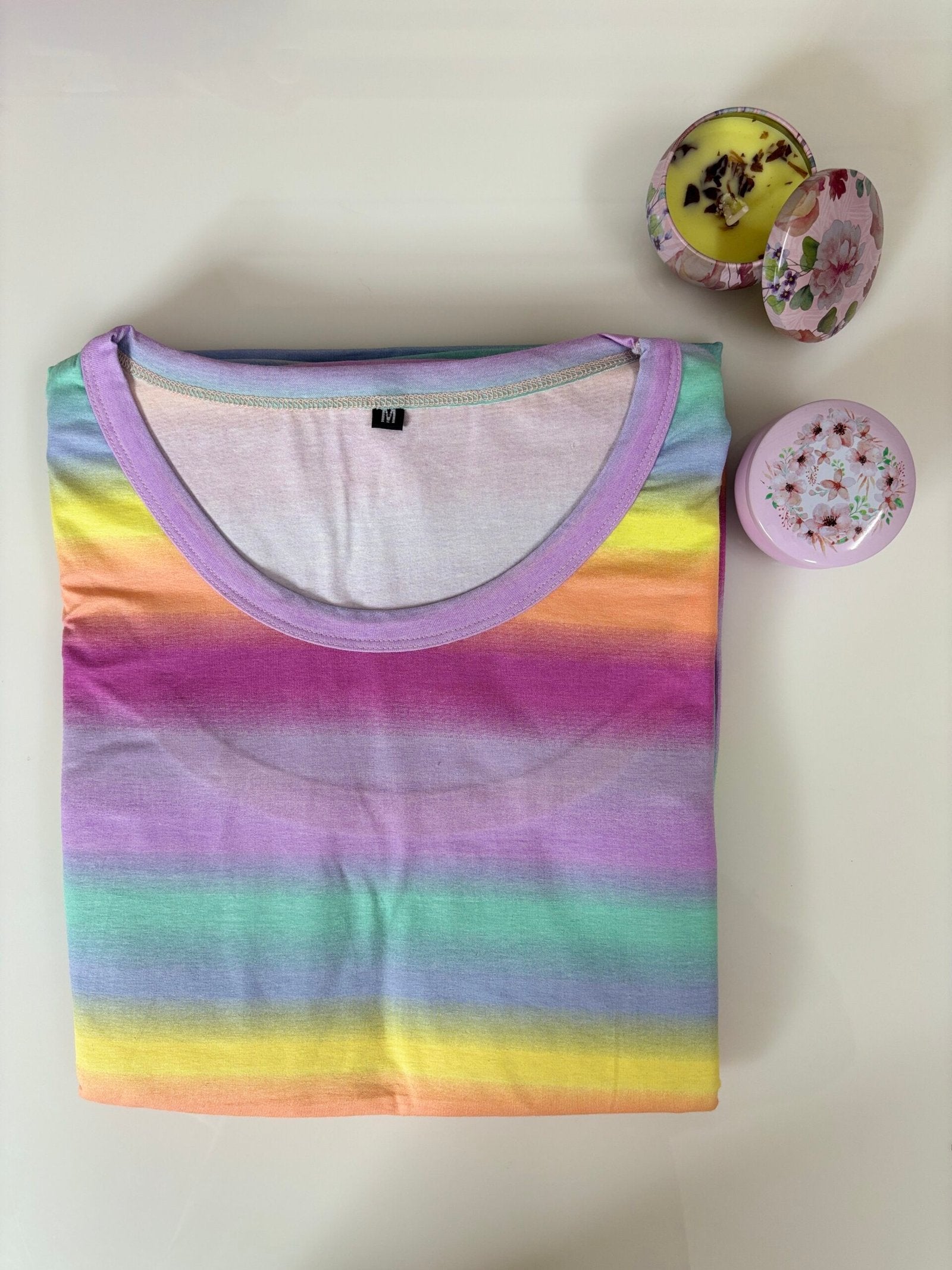 Cotton Fabric Purple Multicolor Stripe Printed Maternity Maxi