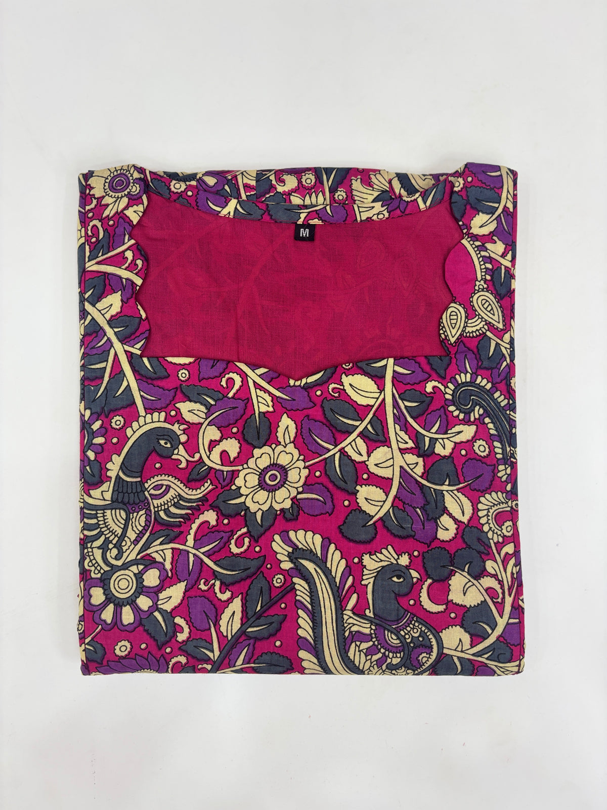 Wine Kalamkari Print Feeding Maxi Dress