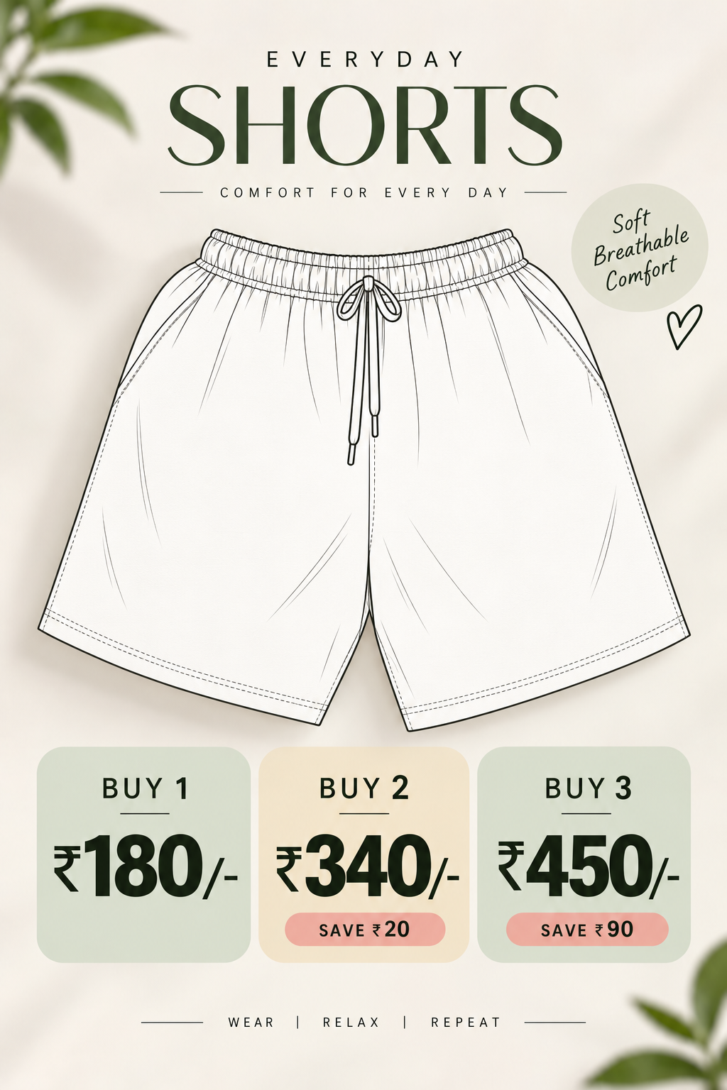 Midnight Navy Funky Christmas Women's Shorts
