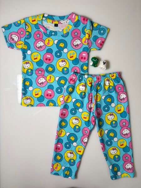 Sky Blue Toys Printed Kids Coords