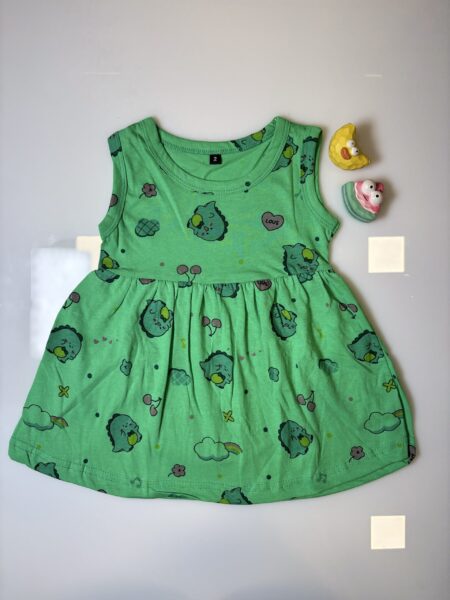 Green Toys Printed Kids Frock
